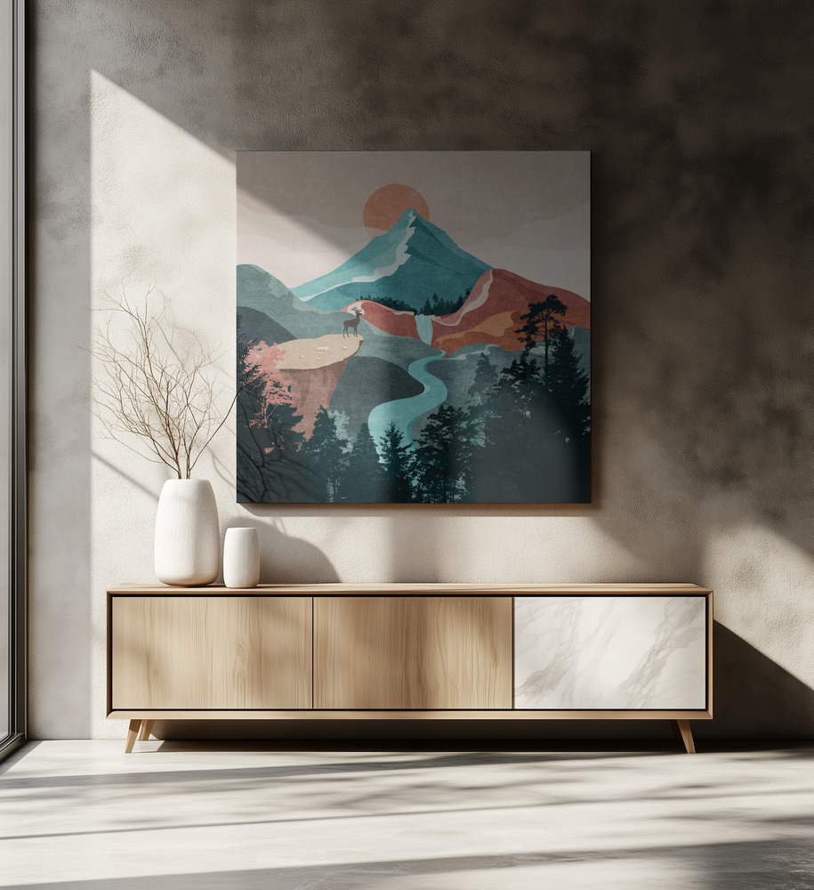 Canvas print - Acannis over dining table