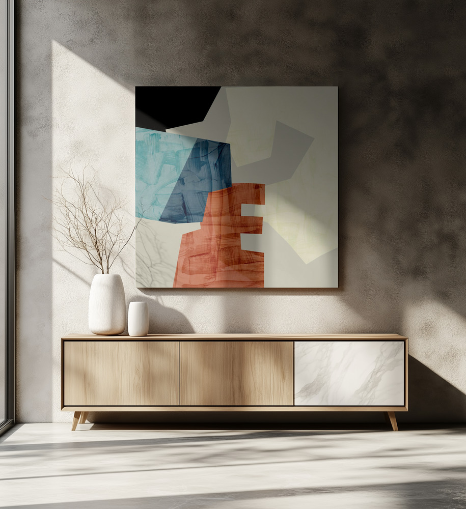 Canvas print - Ecken 5 over dining table