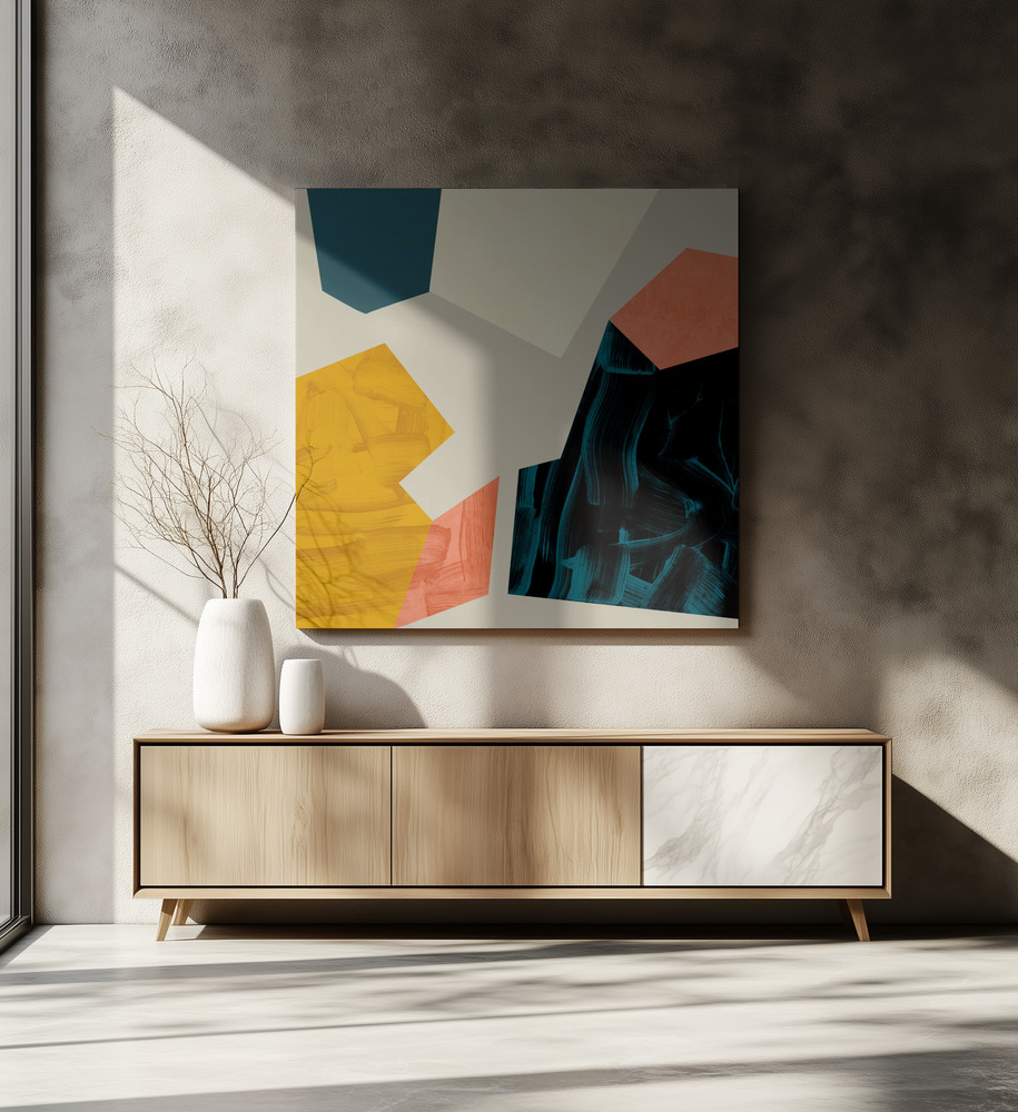 Canvas print - Ecken 3 over dining table