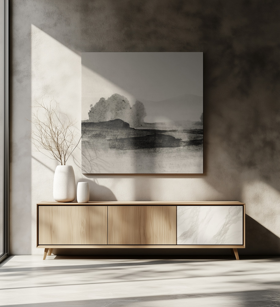 Canvas print - Land 1 over dining table