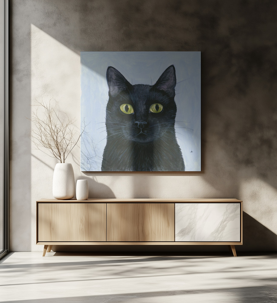 Canvas print -   The Cat's Whisker over dining table