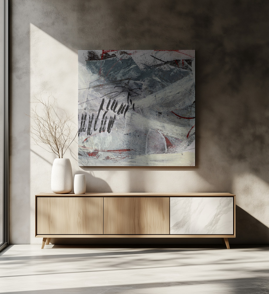 Canvas print - Plan 'a' over dining table