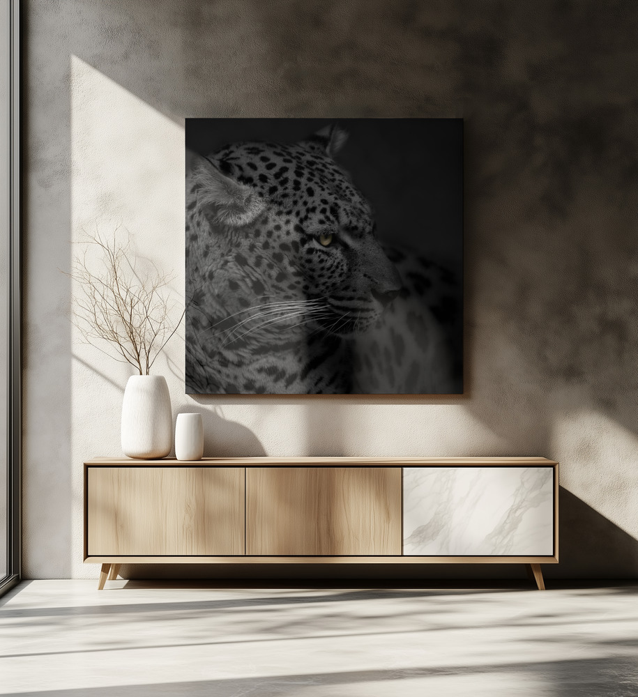 Canvas print - Lightning over dining table