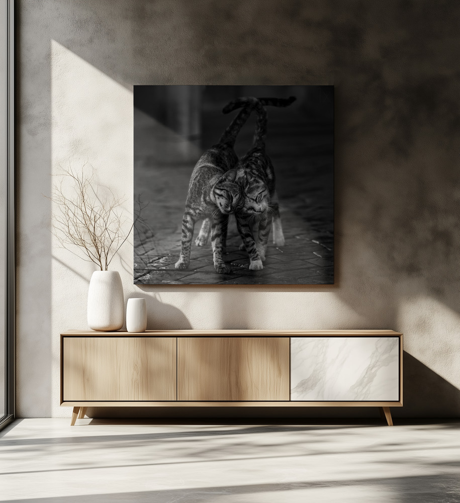 Canvas print - Untitled over dining table