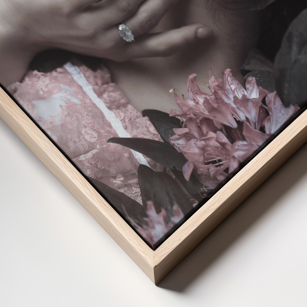 Toile - Joanna cadre en gros plan - cadre naturel