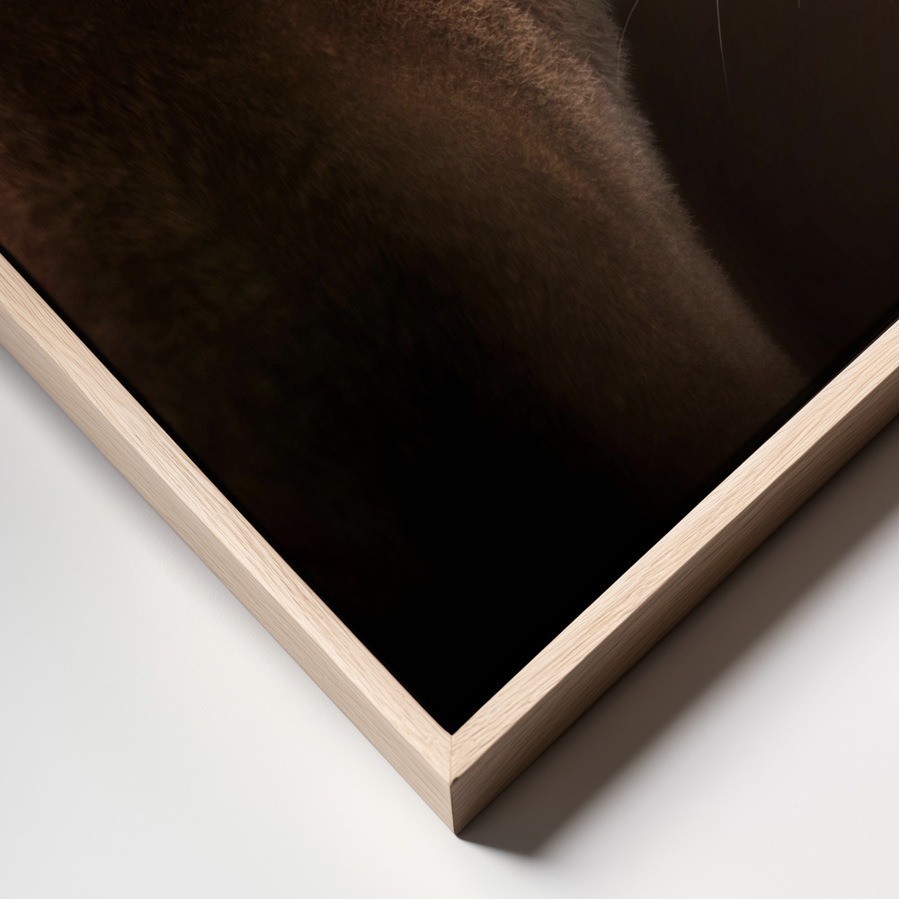 Canvas print - Puma frame close up