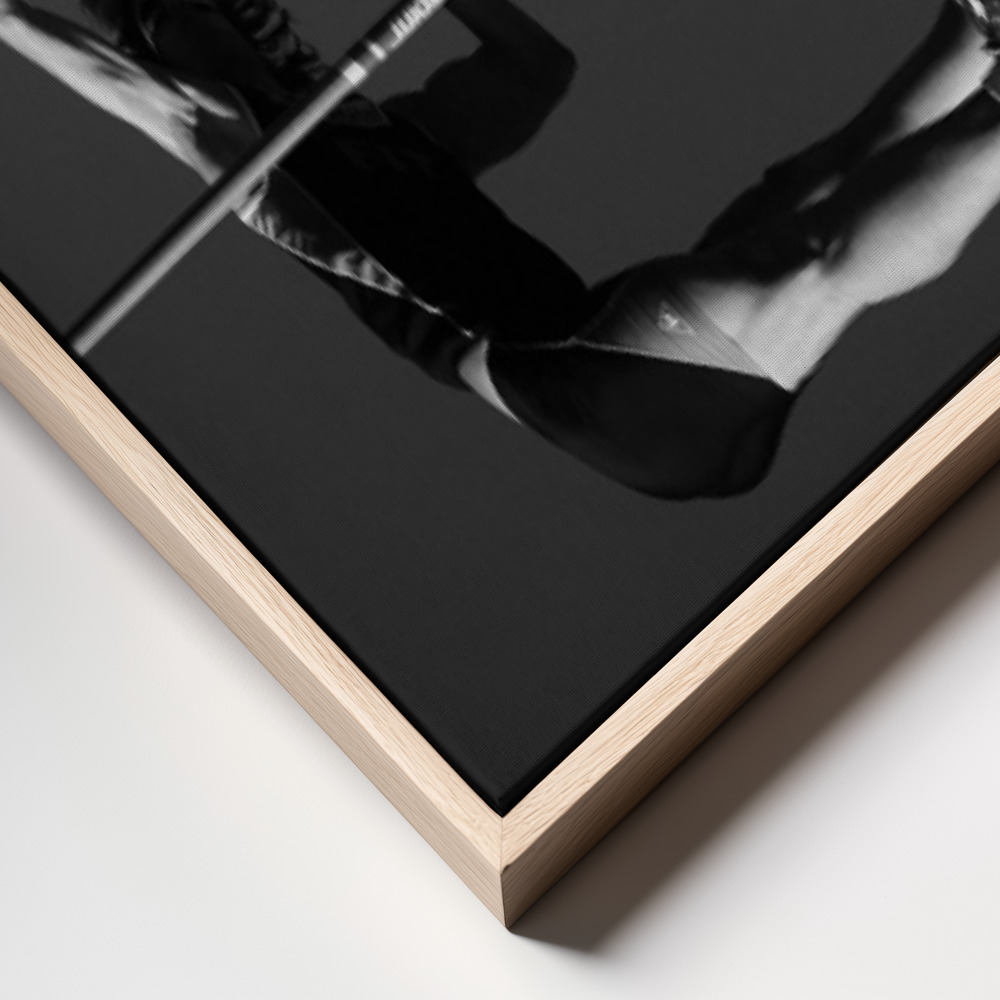 Canvas print - Force of desire III. frame close up