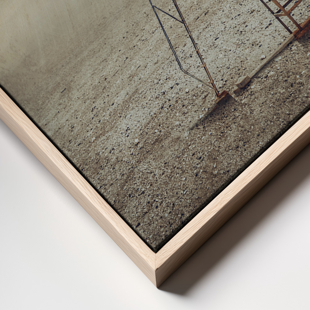 Canvas schilderi - Go to Nature frame close up - natuurlijk frame