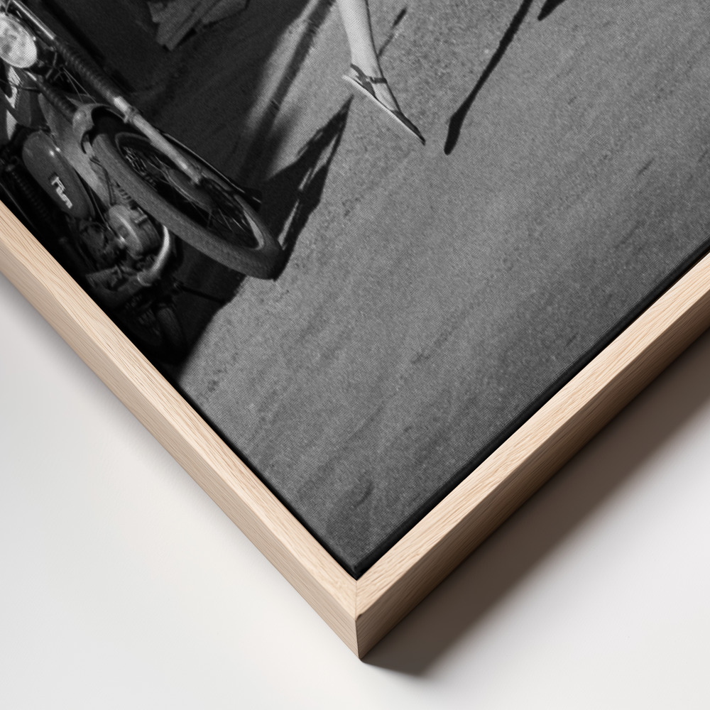 Canvas print - Freedom (from the series "Childhoods") frame close up