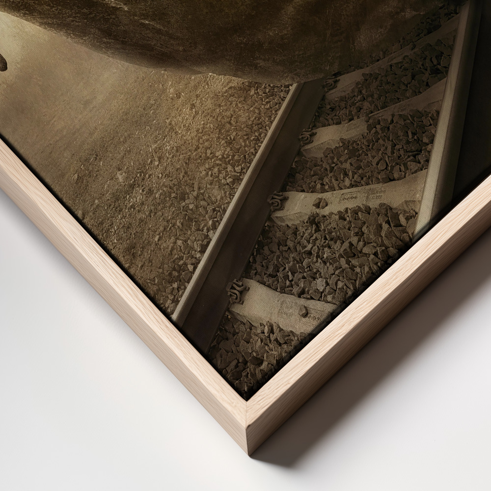 Canvas print - Snail Mail frame close up