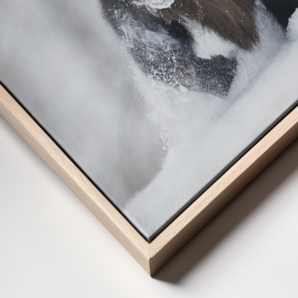 Canvas print - Rewilded frame close up