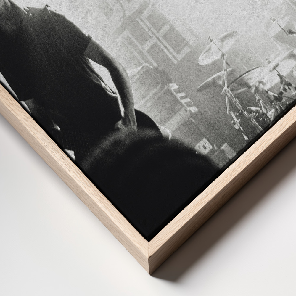 Canvas schilderi - Betraying the Martyrs frame close up - natuurlijk frame
