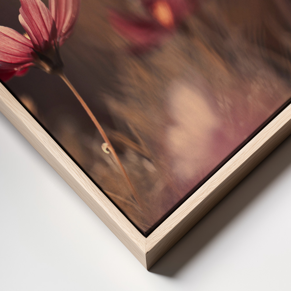 Canvas print - Flowers of innocence frame close up