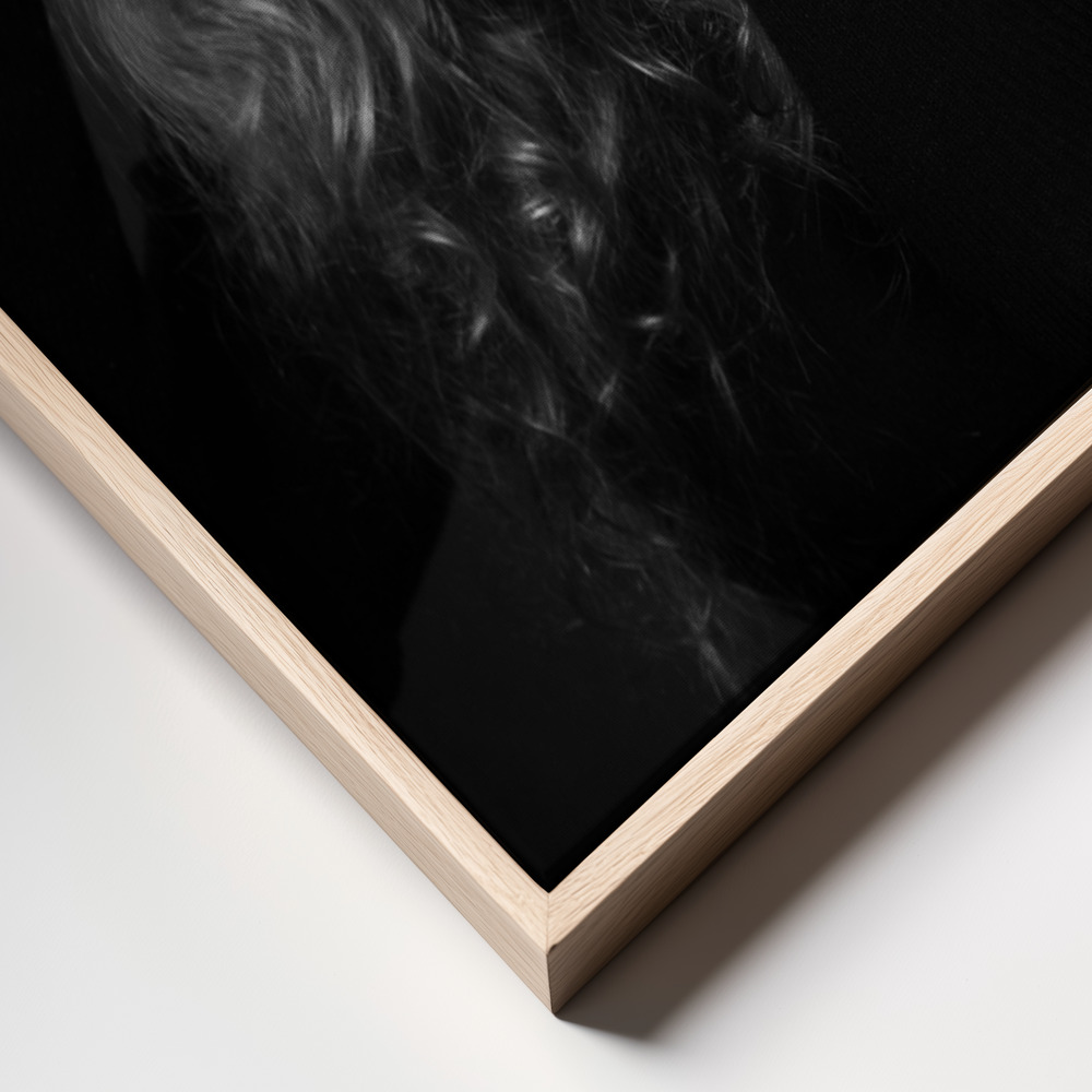 Canvas print - VIKI frame close up