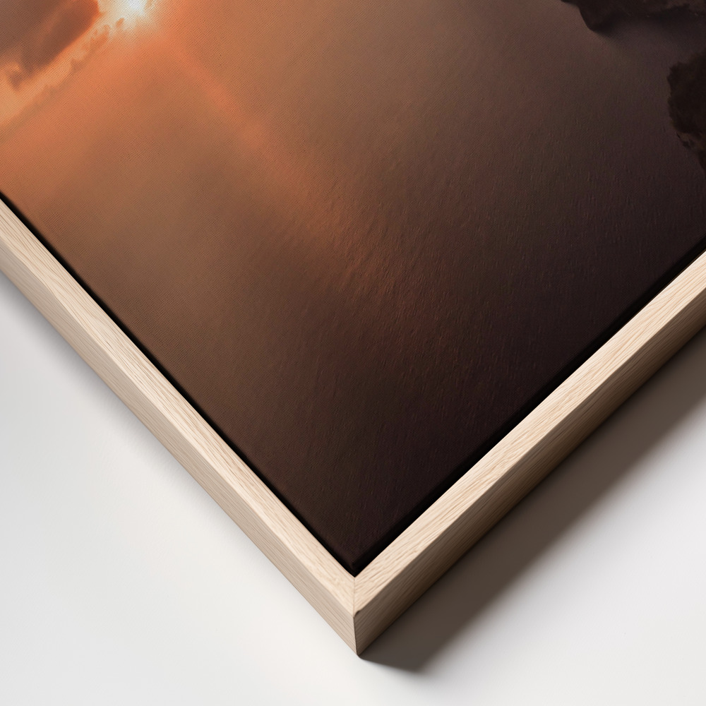 Canvas print - Ready to shoot frame close up