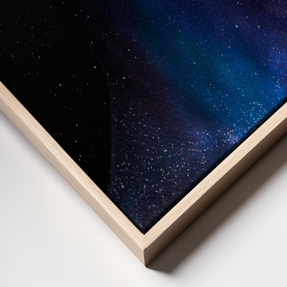 Canvas print - Galaxy frame close up