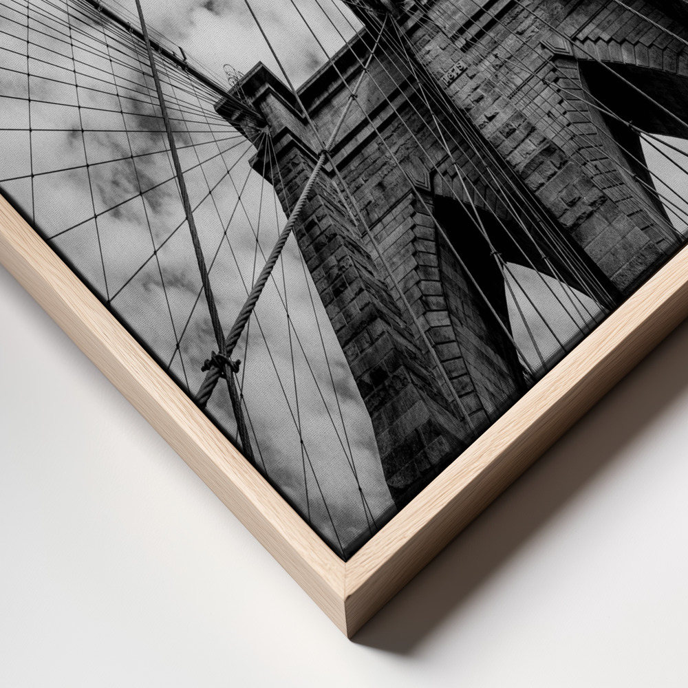 Canvas print - The bridge frame close up