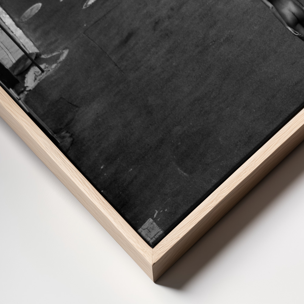 Canvas print - Freedom  to  Express frame close up