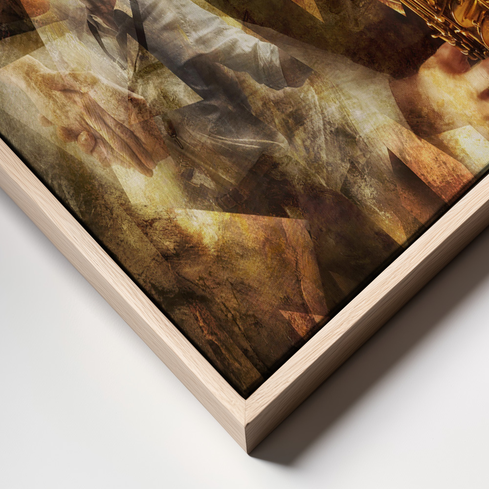 Canvas print - Jazz frame close up