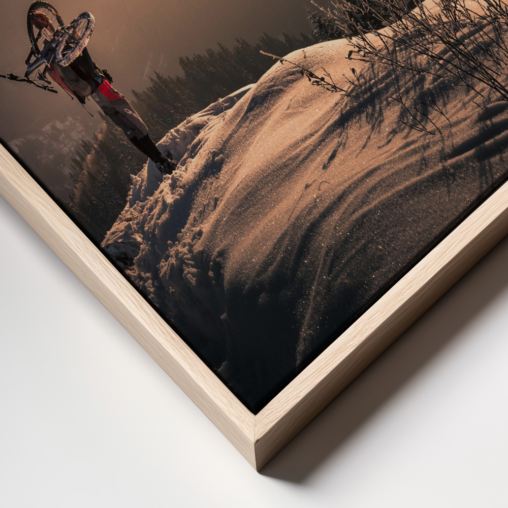 Canvas print - Greeting to the Sun frame close up