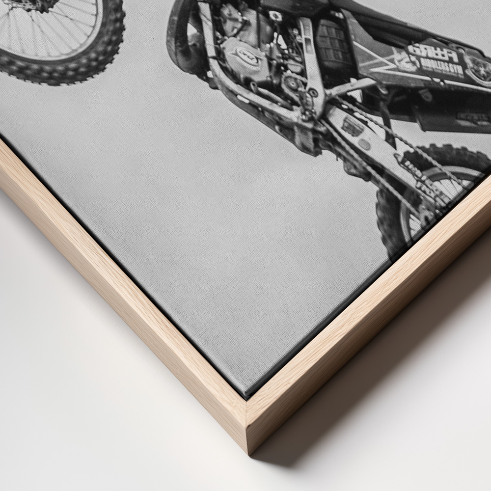 Canvas print - Battle of transcendence 10 frame close up