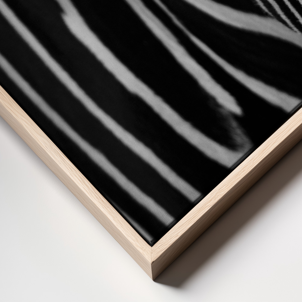 Toile - Stripes cadre en gros plan - cadre naturel
