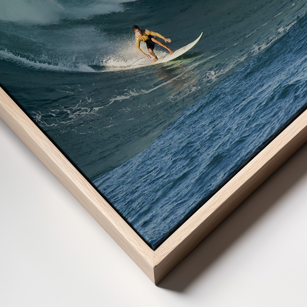 Canvas schilderi - Cresting the Giant frame close up