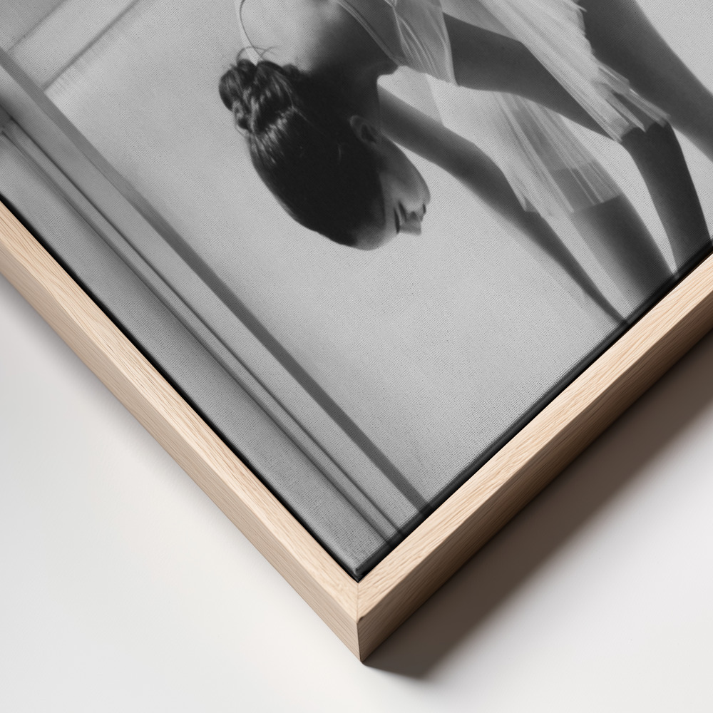 Canvas print - Preparation frame close up