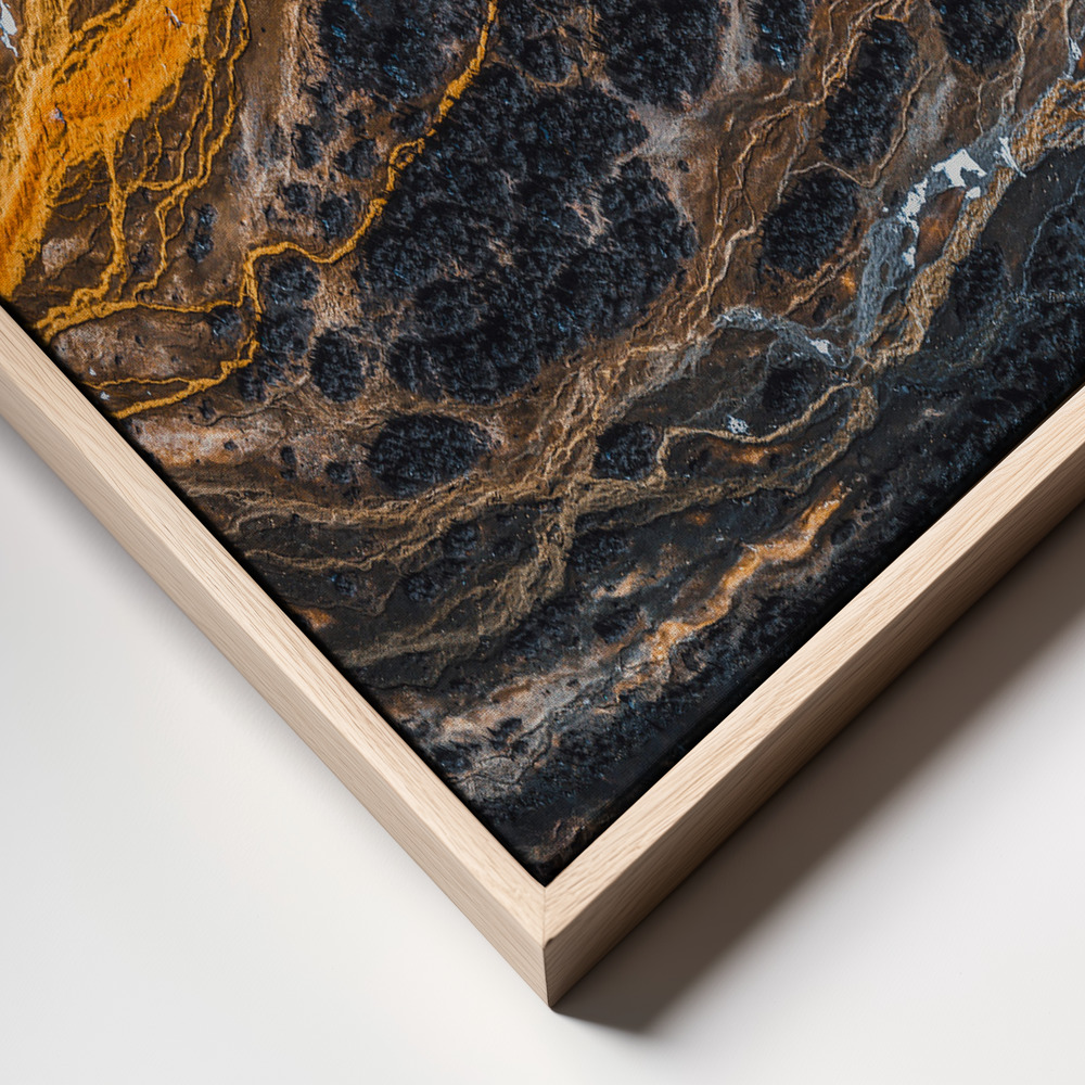 Toile - The pulse of the earth cadre en gros plan - cadre naturel