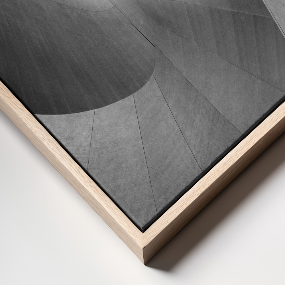 Canvas print - Curves frame close up