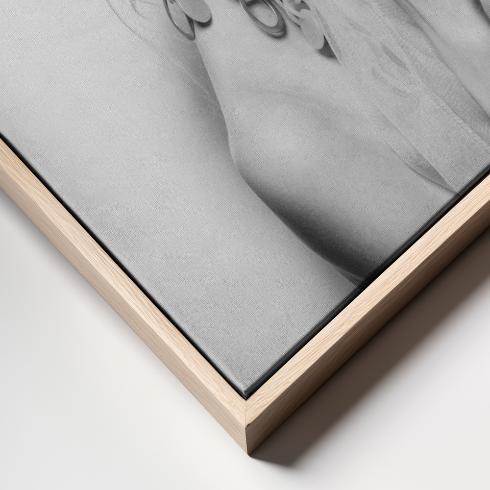 Canvas print - Schh frame close up