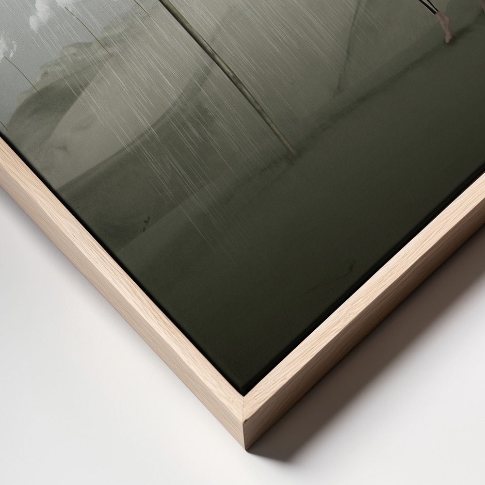 Canvas print - Cloud-Farm frame close up