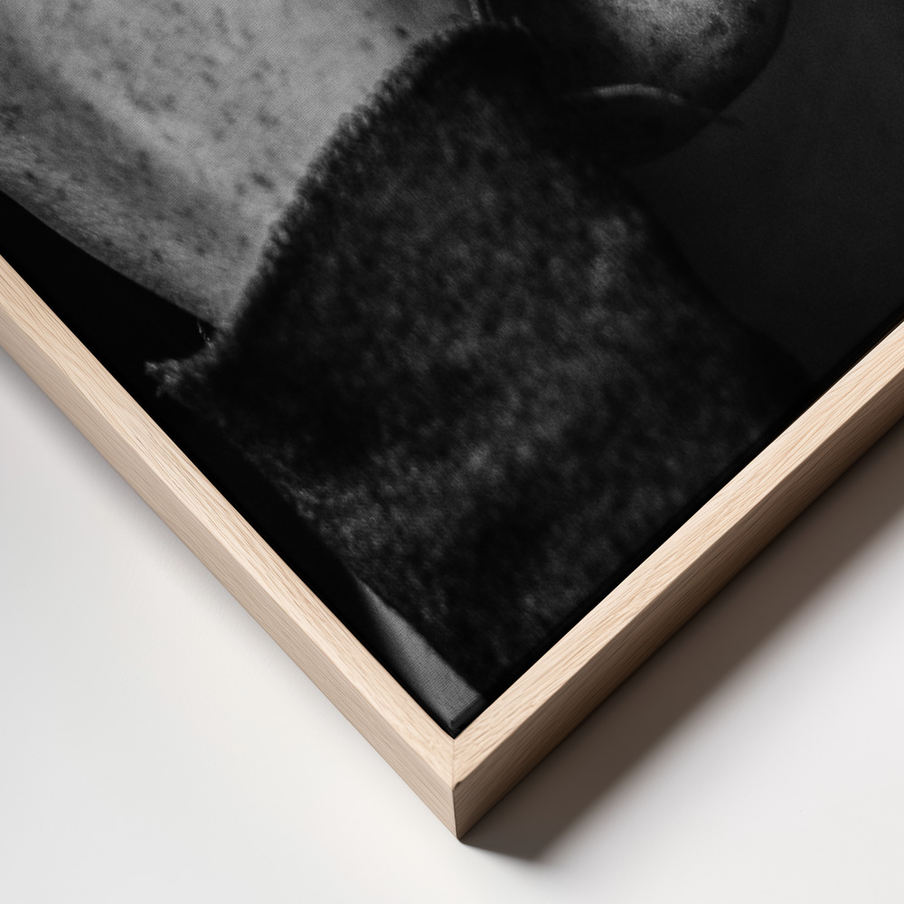 Canvas print - Wilma frame close up