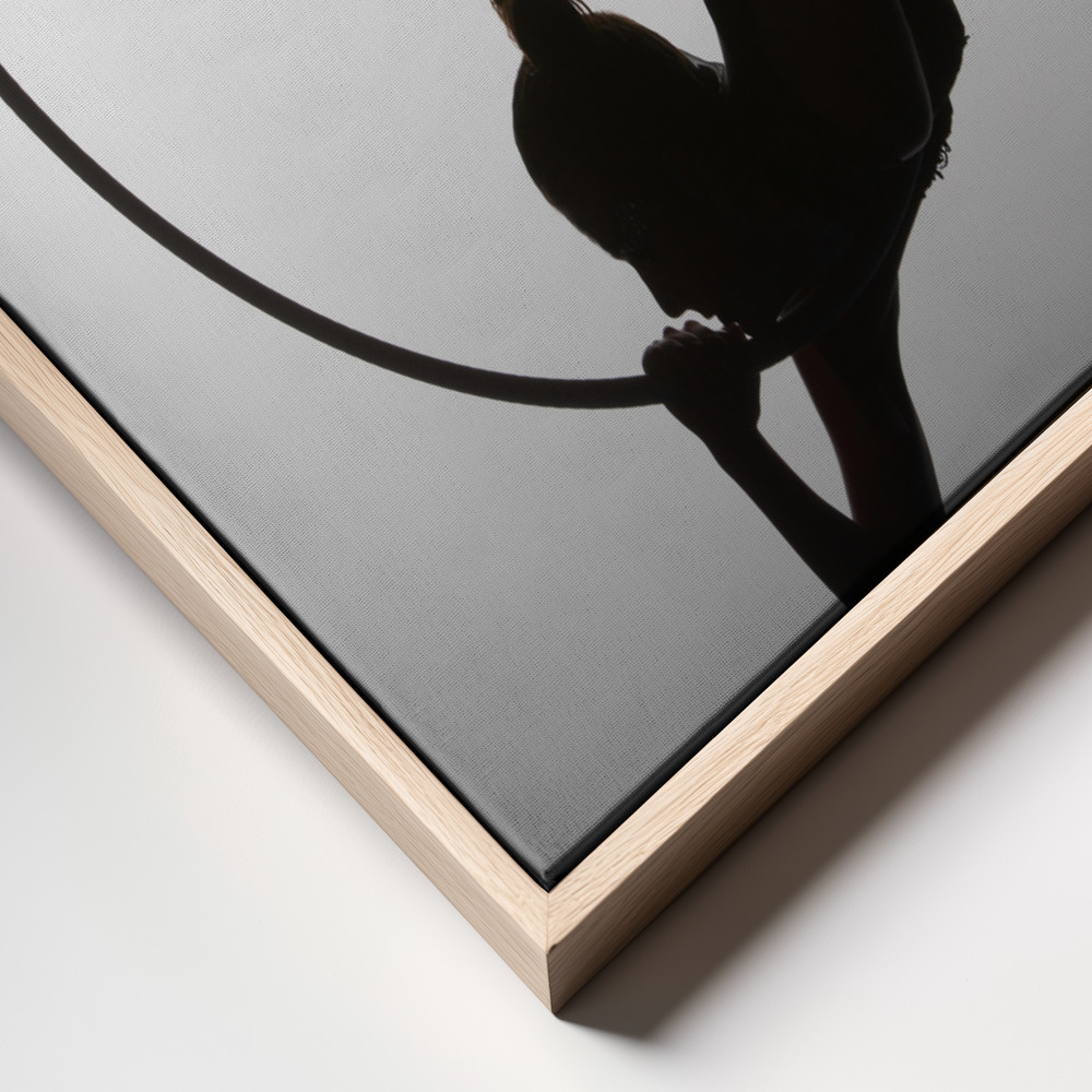 Canvas print - The Aerialist frame close up
