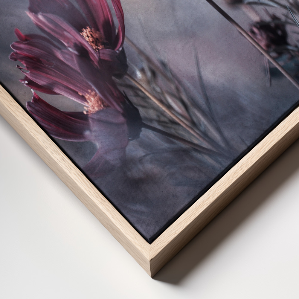 Canvas print - Cosmoslicious frame close up