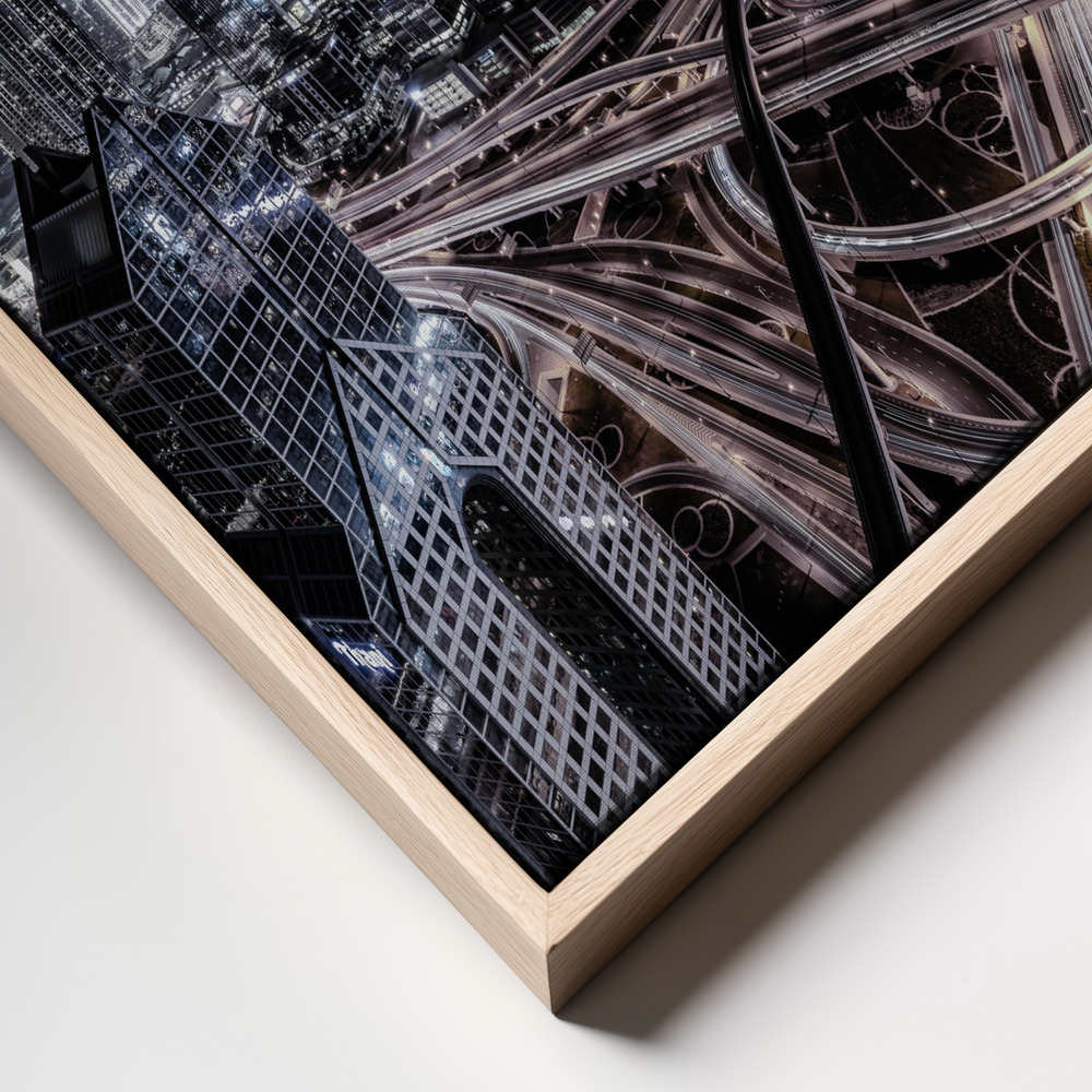 Canvas print - Magnum frame close up