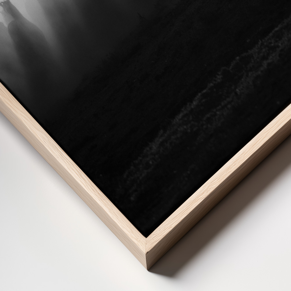 Canvas print - Chasing the Jades! frame close up