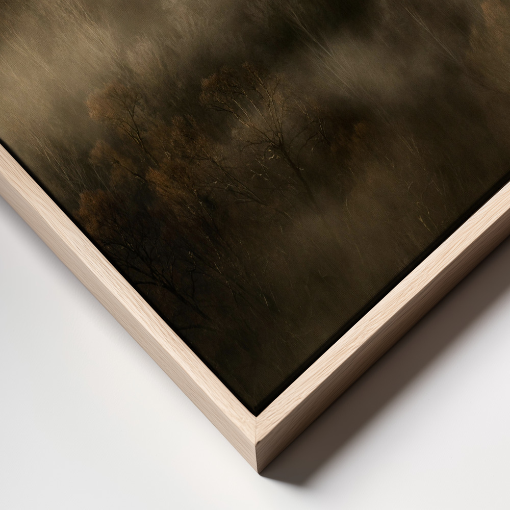 Canvas print - Misty Dawn Serenade frame close up