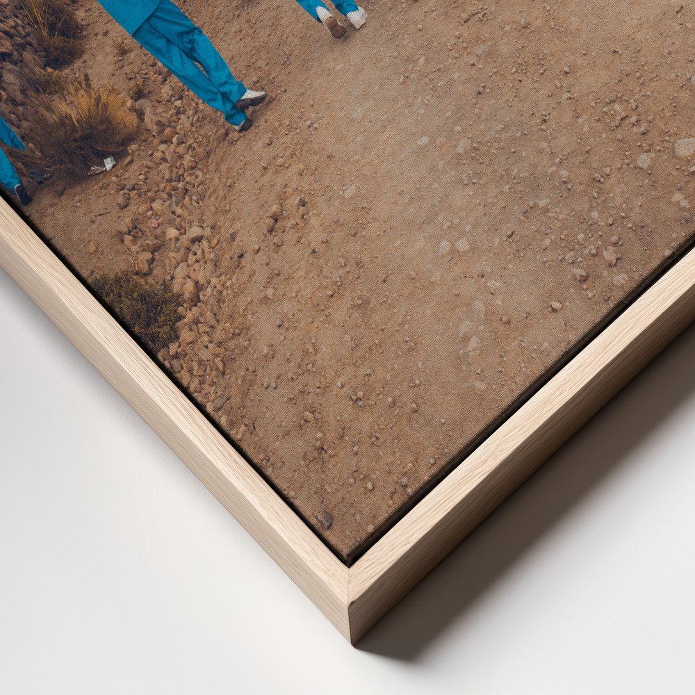 Canvas print - Music anywhere frame close up