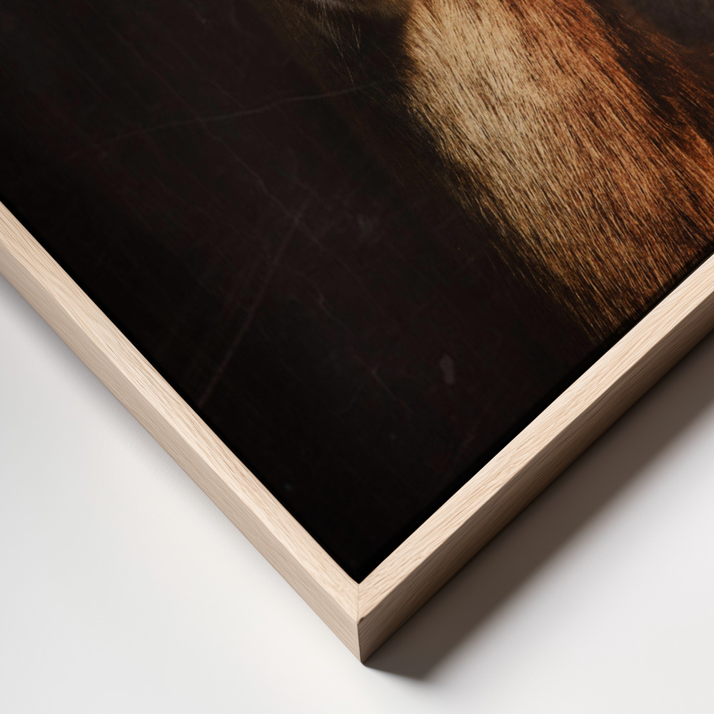Canvas print - Antelope's Aura frame close up