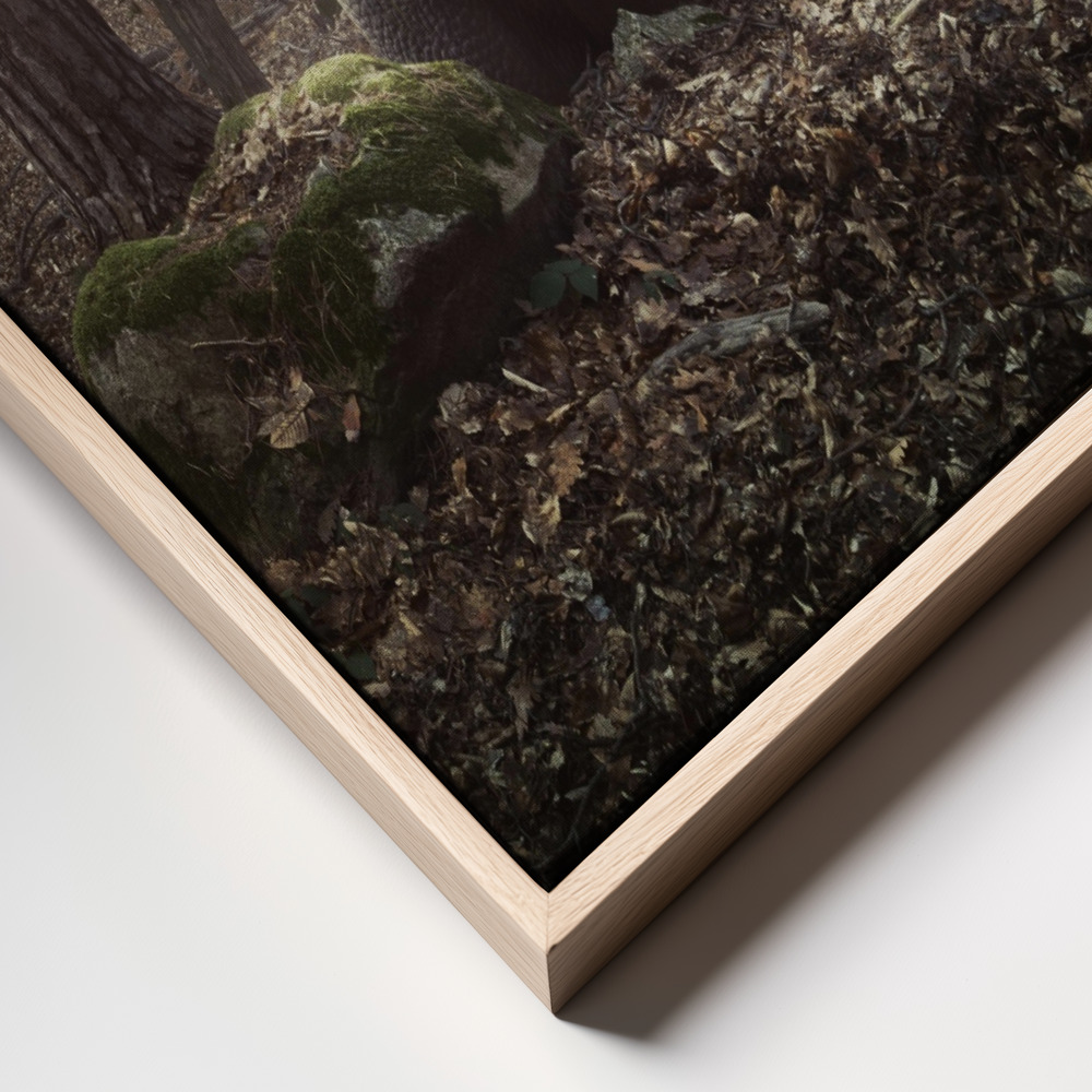 Canvas print - Lost frame close up