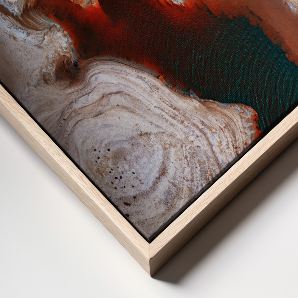 Toile - Some Earth 1. cadre en gros plan - cadre naturel