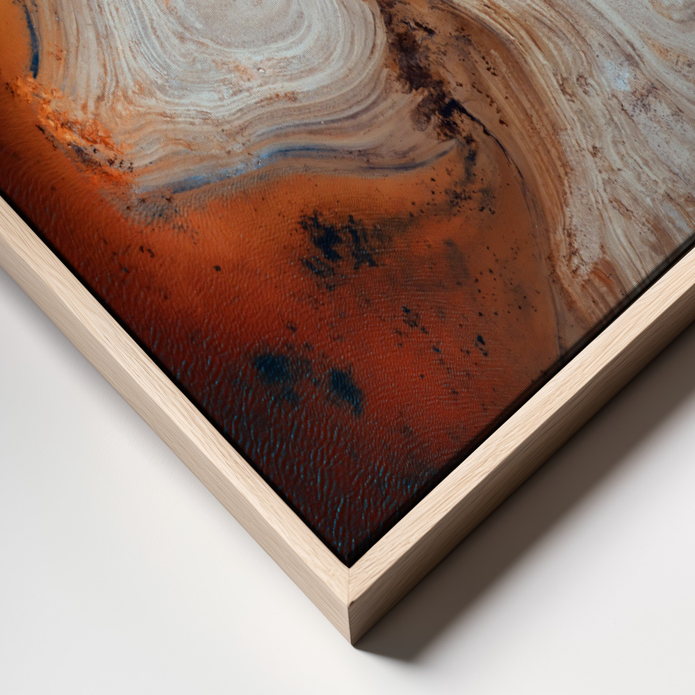Toile - Some Earth 2. cadre en gros plan - cadre naturel
