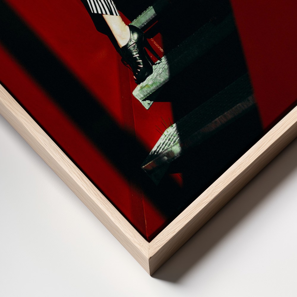 Canvas print - Fashion Geometry frame close up