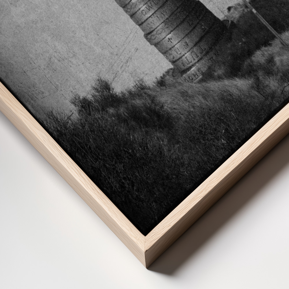 Canvas print - Light after Dark frame close up