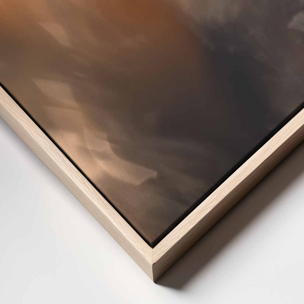Leinwandbild - Naturally Framed frame close up