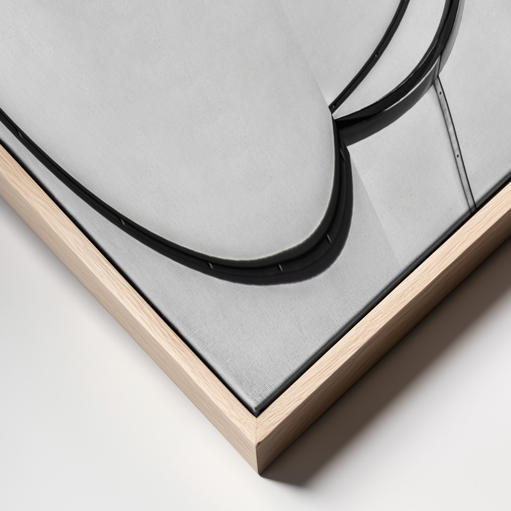 Lærred - Optimist frame close up