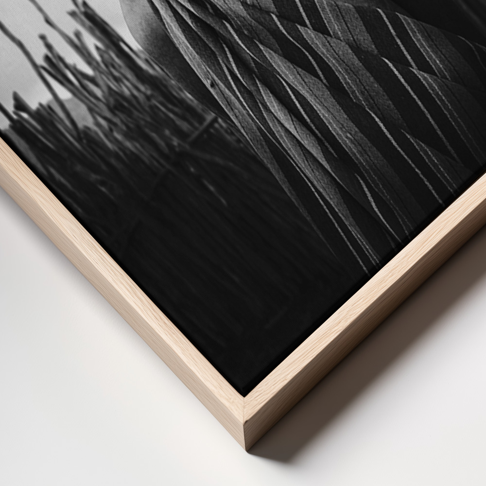 Canvas print - Mursi Baba frame close up