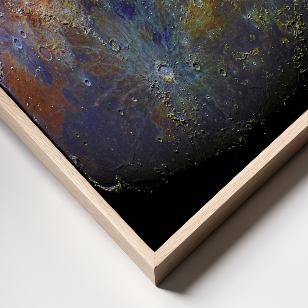Stampe su tela - Mineral Moon frame close up