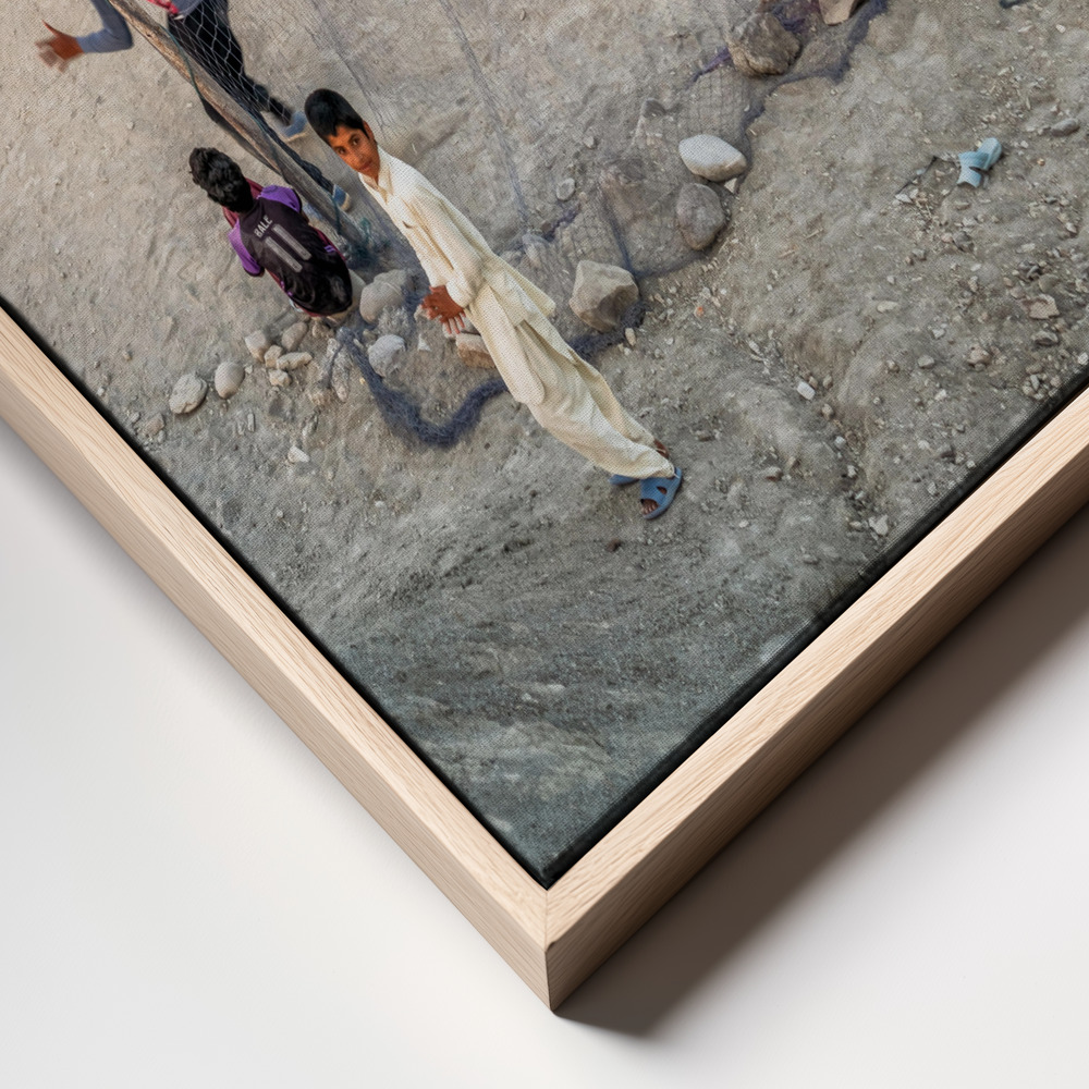 Canvas print - Champions league II frame close up